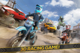 Descargar Motos Cross: Carreras Offroad Raza para Android captura de pantalla 4