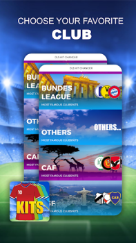 Descargar Dream Kits League  Soccer WORLDWIDE Herramientas para Android captura de pantalla 2