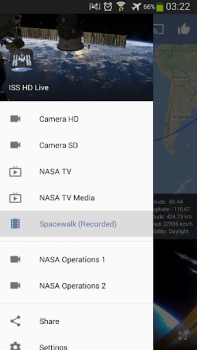 Descargar ISS Live Now:  Tierra en vivo Educación para Android captura de pantalla 3