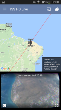 Descargar ISS Live Now:  Tierra en vivo Educación para Android captura de pantalla 7