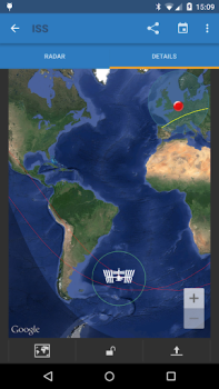 Descargar Detector de EEI - ISS Detector Educación para Android captura de pantalla 5