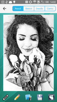 Descargar Boceto a Lápiz Foto para Android captura de pantalla 5