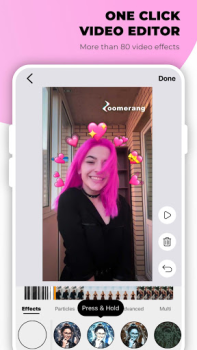 Descargar Zoomerang - Ai Video Maker Editores y reproductores de video para Android captura de pantalla 6