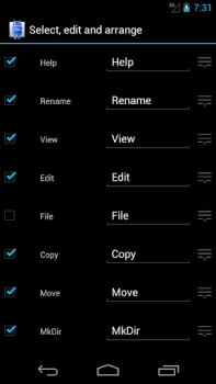 Descargar Ghost Commander Herramientas para Android captura de pantalla 7