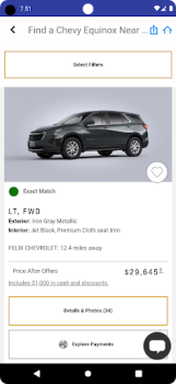 Descargar Chevrolet Equinox Automóviles y vehículos para Android captura de pantalla 3