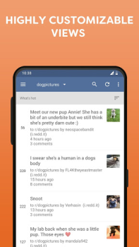 Descargar BaconReader for Reddit Noticias y revistas para Android captura de pantalla 3