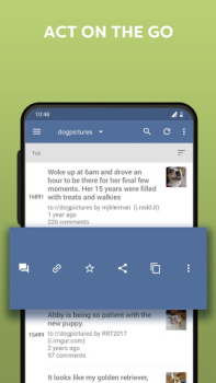 Descargar BaconReader for Reddit Noticias y revistas para Android captura de pantalla 5