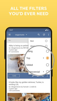 Descargar BaconReader for Reddit Noticias y revistas para Android captura de pantalla 6