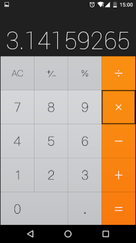 Descargar Calculator - IOS Calculator Herramientas para Android captura de pantalla 2