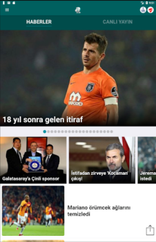 Descargar ASPOR-Canlı yayınlar, maç özet Deporte para Android captura de pantalla 7