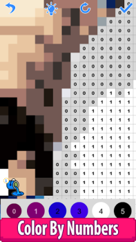 Descargar Anime Manga Pixel Art Coloring Entretenimiento para Android captura de pantalla 5
