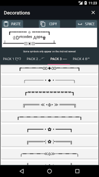 Descargar Generador letras y símbolos Herramientas para Android captura de pantalla 5