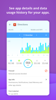 Descargar GlassWire Data Usage Monitor Herramientas para Android captura de pantalla 7