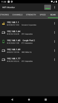 Descargar WiFi Monitor: analizador neto Herramientas para Android captura de pantalla 4
