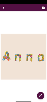 Descargar Name With Flowers - Name Art Arte y Diseño para Android captura de pantalla 7