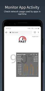 Descargar Network Speed - Speed Meter Herramientas para Android captura de pantalla 3