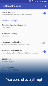 Descargar NetSpeed Indicator Herramientas para Android captura de pantalla 4