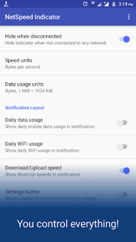 Descargar NetSpeed Indicator Herramientas para Android captura de pantalla 5