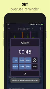 Descargar StayFree - Uso del teléfono Trabajo para Android captura de pantalla 2