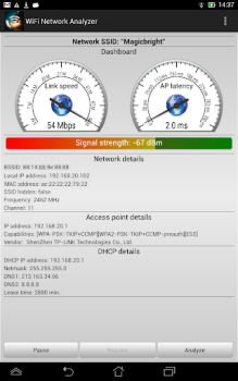Descargar Analizador WiFi Herramientas para Android captura de pantalla 7
