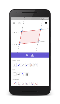 Descargar GeoGebra Geometría Educación para Android captura de pantalla 3