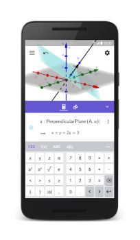 Descargar Graficador GeoGebra 3D Educación para Android captura de pantalla 3