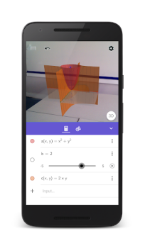 Descargar Graficador GeoGebra 3D Educación para Android captura de pantalla 5