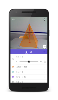 Descargar Graficador GeoGebra 3D Educación para Android captura de pantalla 6