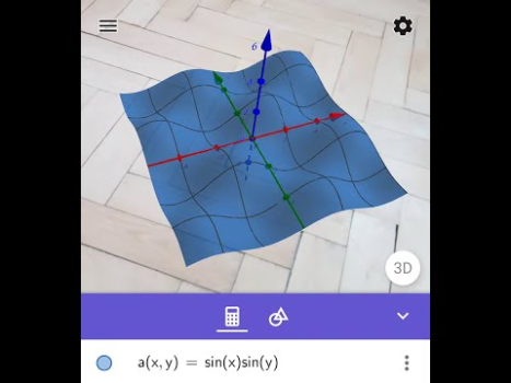 Descargar Graficador GeoGebra 3D Educación para Android captura de pantalla 7