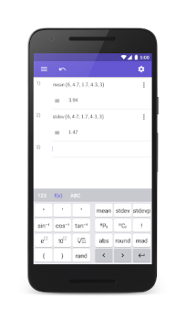 Descargar GeoGebra Calc. Científica Educación para Android captura de pantalla 2