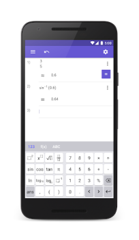 Descargar GeoGebra Calc. Científica Educación para Android captura de pantalla 3