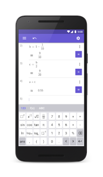 Descargar GeoGebra Calc. Científica Educación para Android captura de pantalla 4
