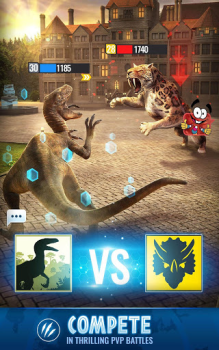 Descargar Jurassic World Alive Aventuras para Android captura de pantalla 3