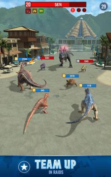 Descargar Jurassic World Alive Aventuras para Android captura de pantalla 4