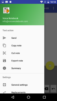 Descargar Voice Notebook dictado a texto Herramientas para Android captura de pantalla 2