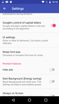 Descargar Voice Notebook dictado a texto Herramientas para Android captura de pantalla 4