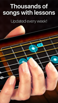 Descargar Guitar: tablaturas Música y audio para Android captura de pantalla 2