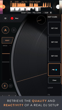 Descargar Mixfader dj - digital vinyl Música y audio para Android captura de pantalla 3