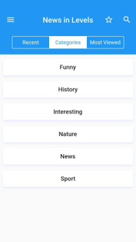 Descargar News in Levels: Learn English Educación para Android captura de pantalla 4