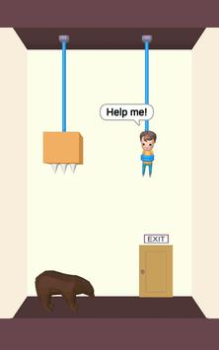 Descargar Rescue Cut - Rope Puzzle Rompecabezas para Android captura de pantalla 4