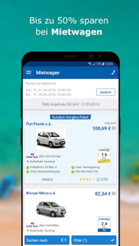Descargar CHECK24 Reisen Viajes para Android captura de pantalla 3