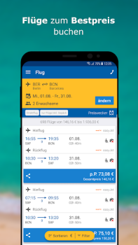 Descargar CHECK24 Reisen Viajes para Android captura de pantalla 5