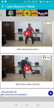 Descargar Dance Step Arte y Diseño para Android captura de pantalla 4
