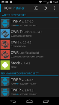 Descargar ROM Installer: Instalador ROM Herramientas para Android captura de pantalla 3