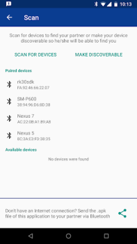 Descargar Bluetooth Chat Comunicación para Android captura de pantalla 4