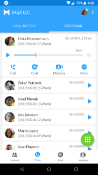 Descargar MaX UC Comunicación para Android captura de pantalla 4