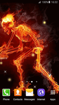 Descargar Fuego Fondo Animado Personalización para Android captura de pantalla 4