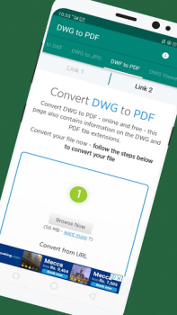 Descargar Autocad DWG to PDF Converter Trabajo para Android captura de pantalla 5