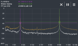 Descargar Advanced Spectrum Analyzer PRO Música y audio para Android captura de pantalla 3