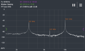 Descargar Advanced Spectrum Analyzer PRO Música y audio para Android captura de pantalla 4